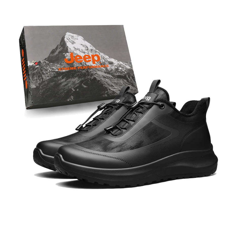 Jeep Cushioning Abrasion Resistant Coverage Lightweight Height Increasing Thermal Casual Shoes Men's