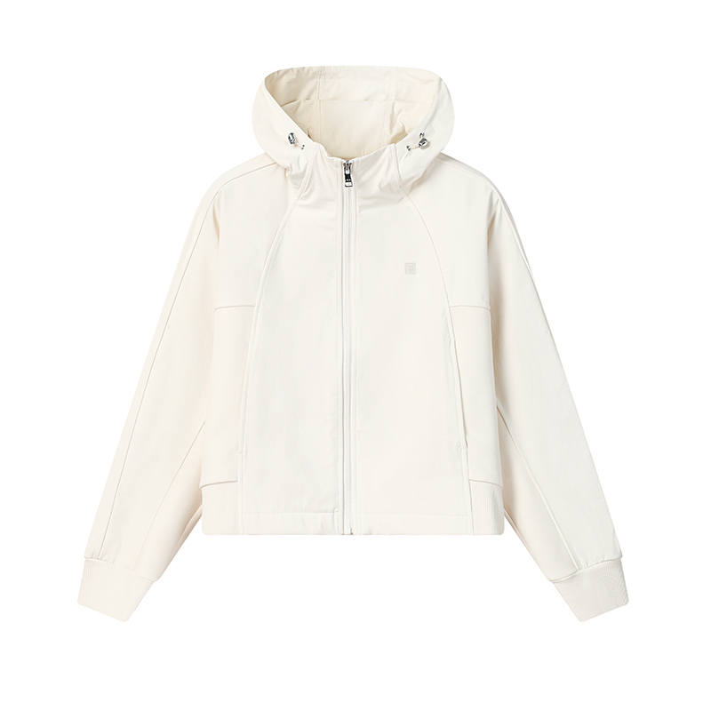 FILA WHITE Jacket Women's Mist Lotus White