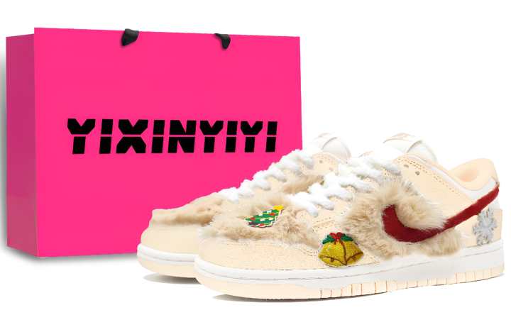 Nike Nike Dunk Low top Skateboard Shoes Women's Cream Beige