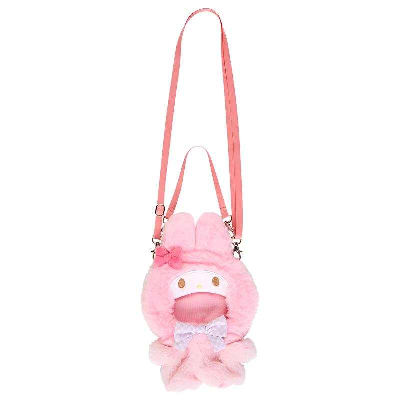 Sanrio My Melody Polyester Charm Shoulder Bag Women's Pink