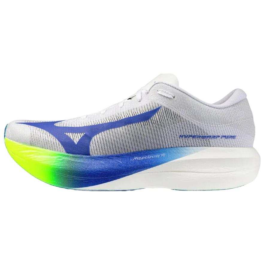 Mizuno Hyperwarp Pure Running Shoes Unisex White Blue Yellow