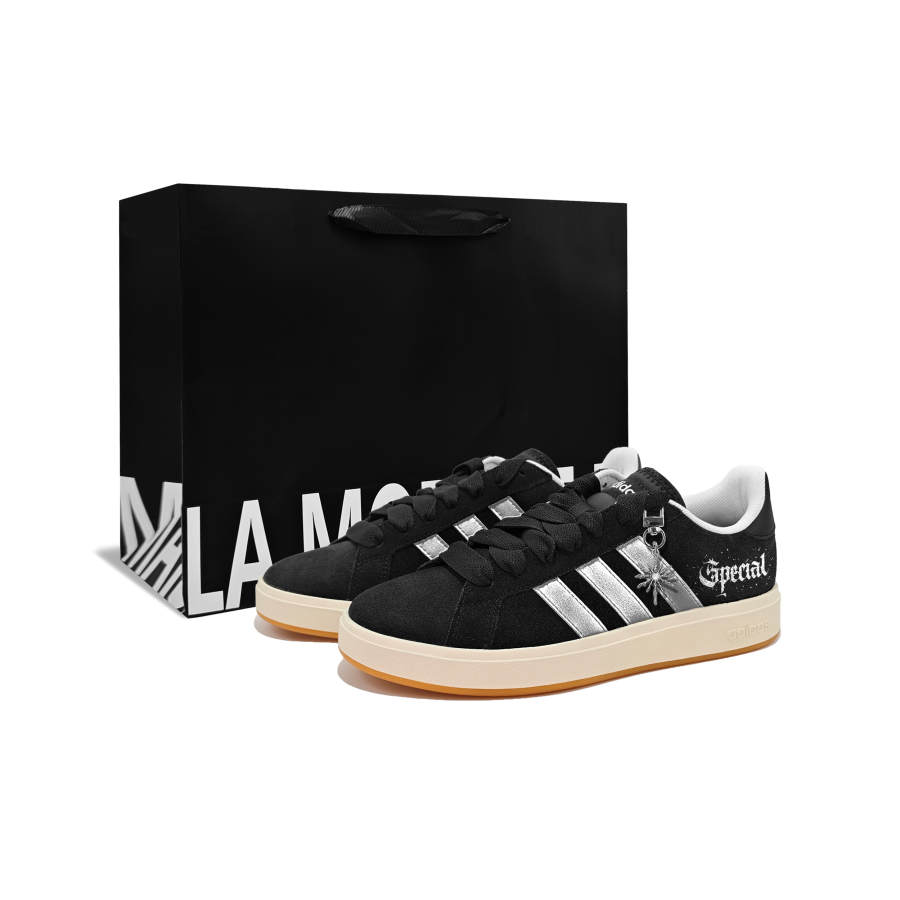 Adidas Adidas Grand Court Base 00s Sun Storm, Volume 2, Box Cushioning Abrasion Resistant Cushioning, Wear Resistant Low top