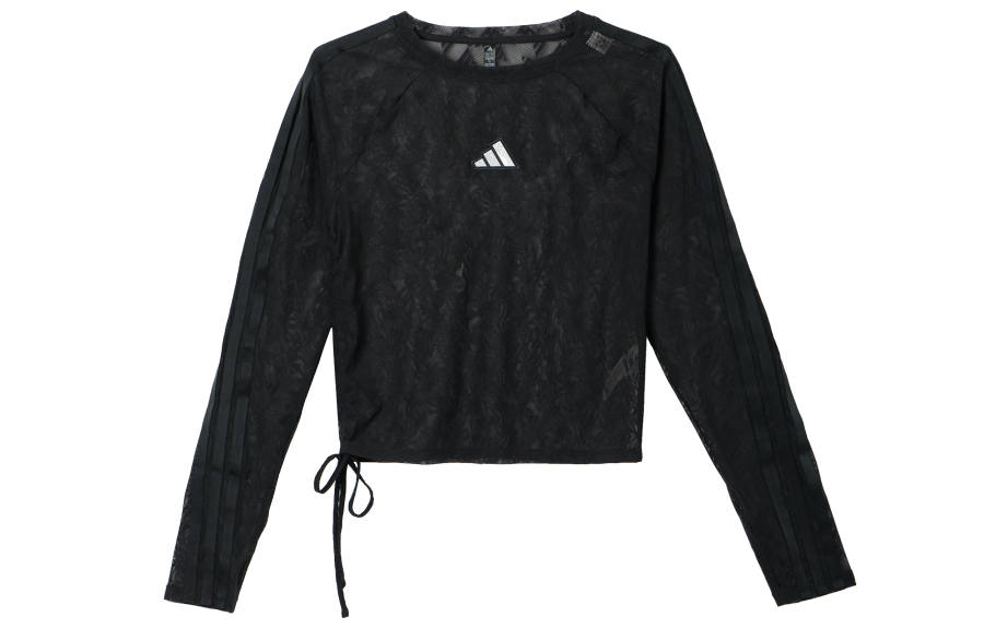 Adidas Adidas T Shirts Women's Black Crew Neck Moderate
