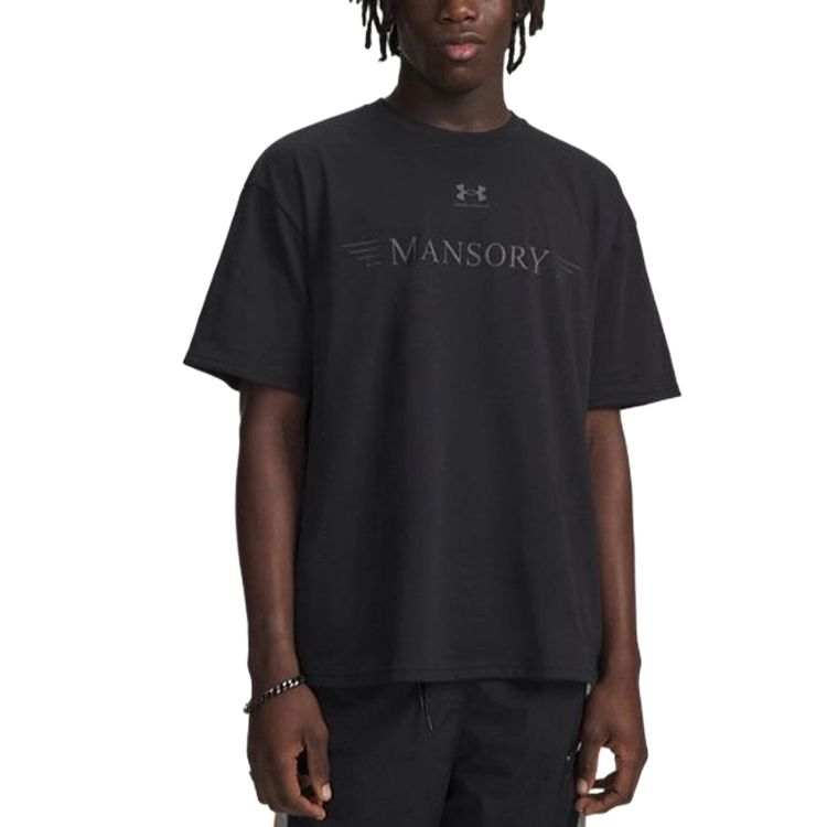 Under Armour x Mansory FW25 Heavyweight Kısa Kollu T Shirt T Shirt Men's
