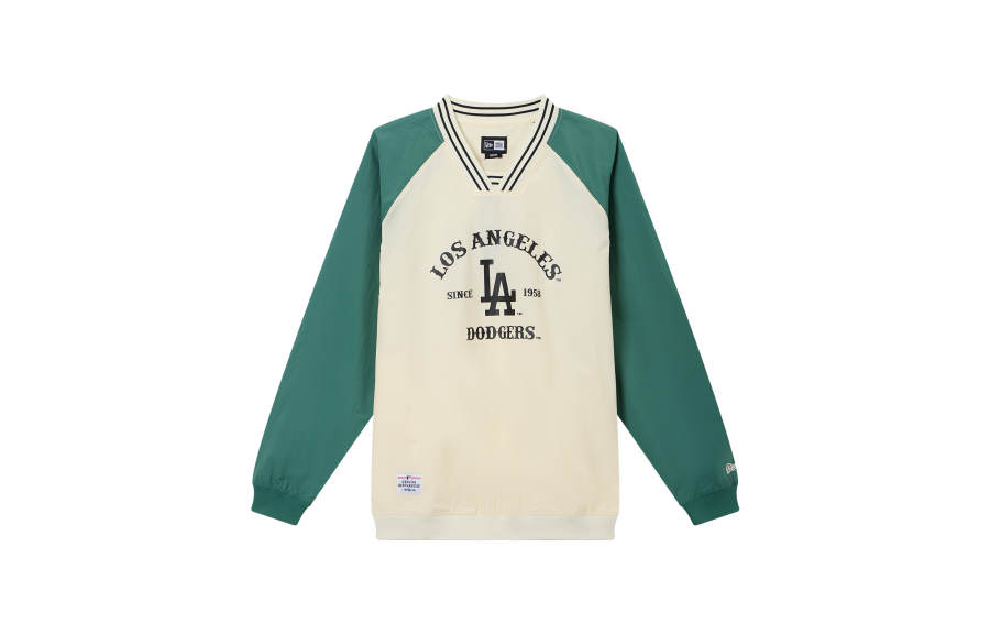 New Era Sweatshirts Unisex Green V Neck Moderate Regular