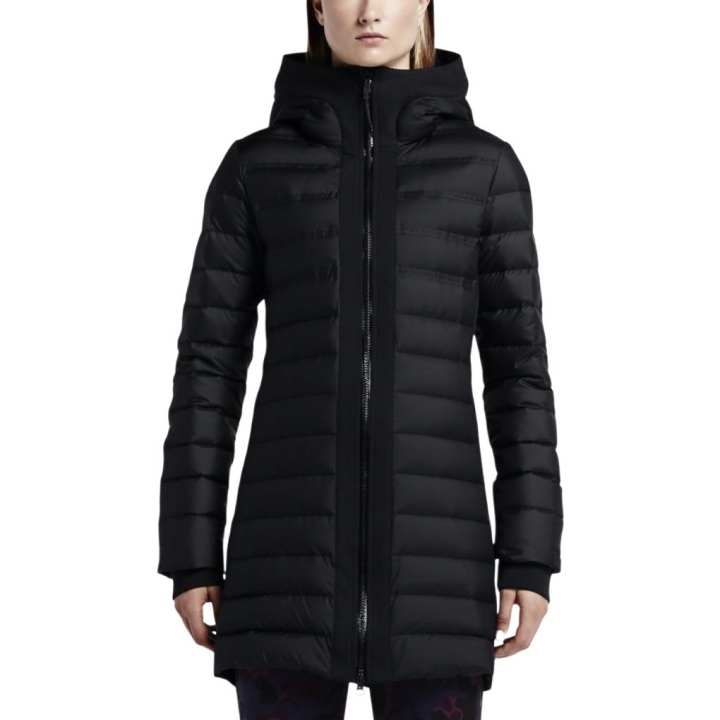 Nike Nike Down Jackets Women's Black Hooded Moderate