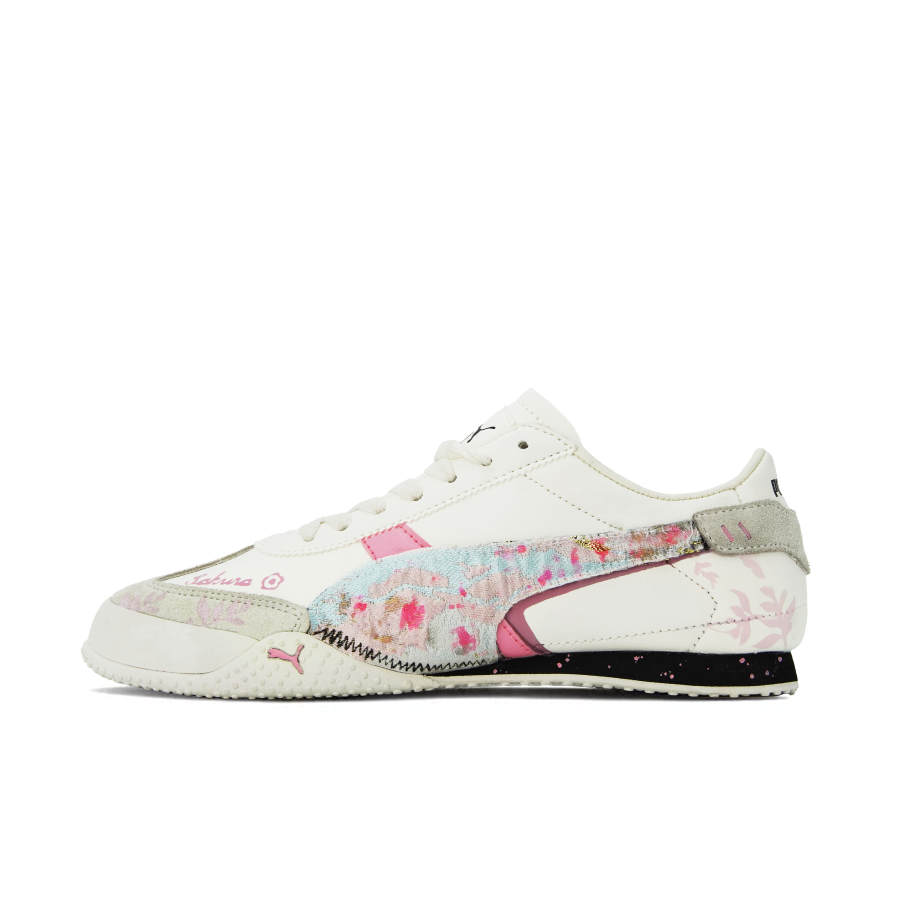 PUMA Bella UT Love Of Cherry Blossom Canvas Leather Low top Casual Shoes Unisex Pink