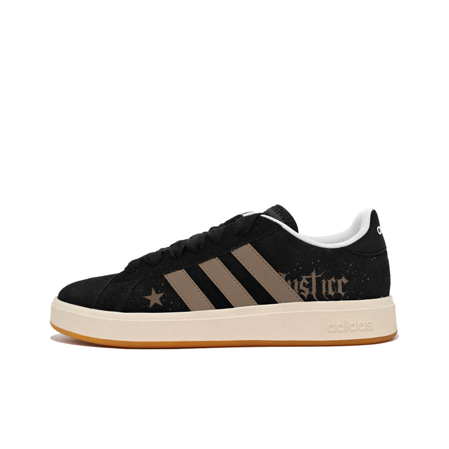 Adidas Adidas GRAND COURT ALPHA 00S Maillard Style Synthetic Leather, Split Cow Leather Cushioning, Wear Resistant Low top
