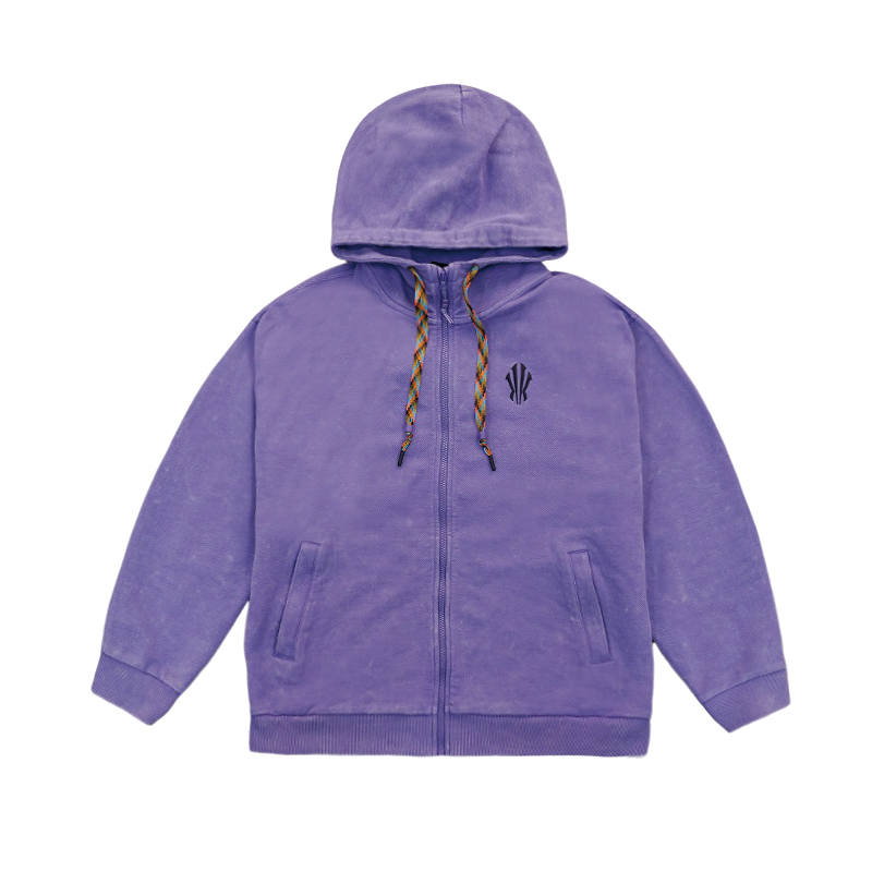 Anta Cardigan Hoodie Unisex Mallow Purple