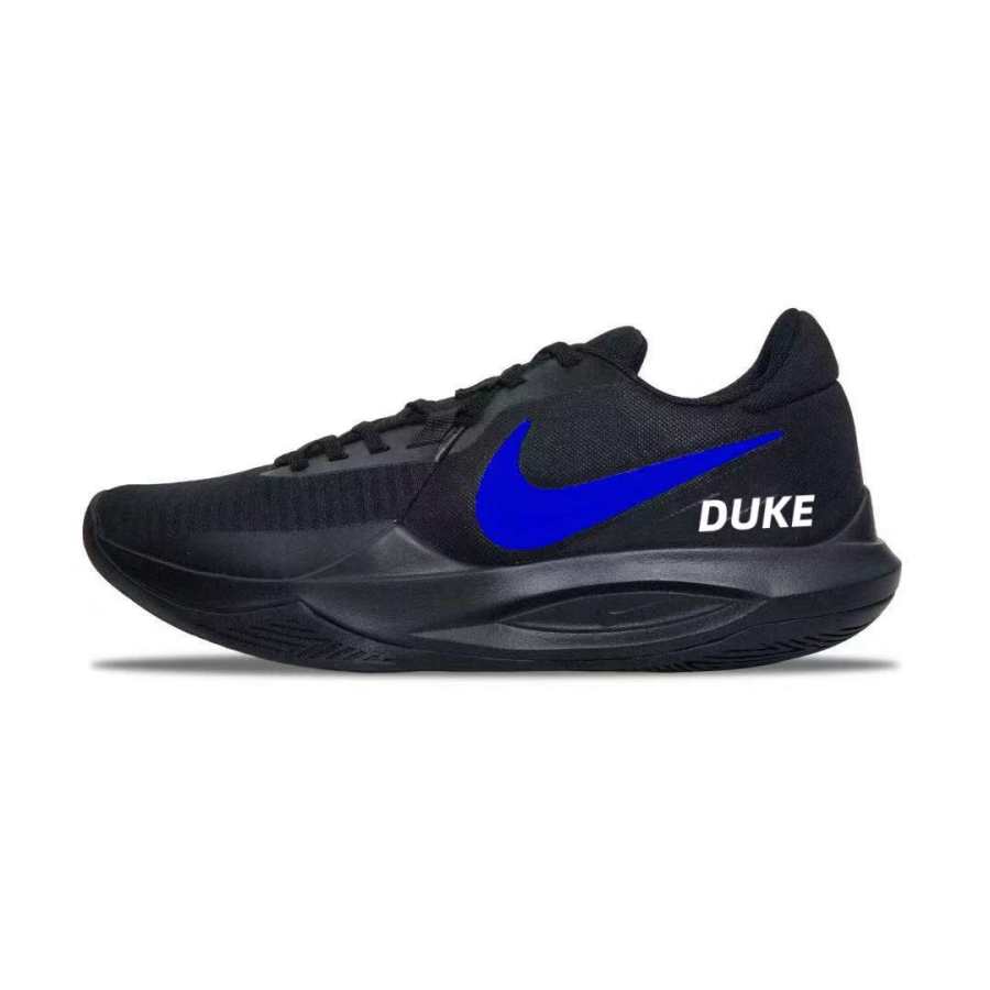 Nike Nike Precision 6 Abrasion Resistant Abrasion Resistant Low top Basketball Shoes Men's Black Blue