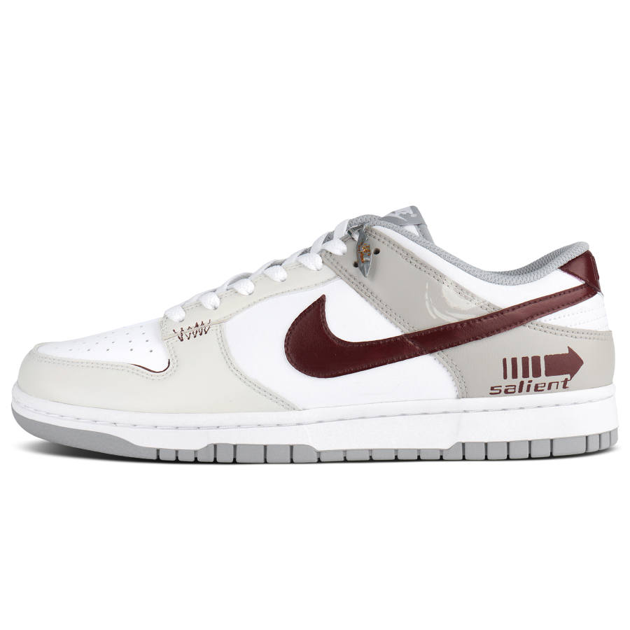 Nike Nike Dunk Leather Abrasion Resistant Breathable Abrasion Resistant Breathable Low top Skateboard Shoes Unisex Ecru
