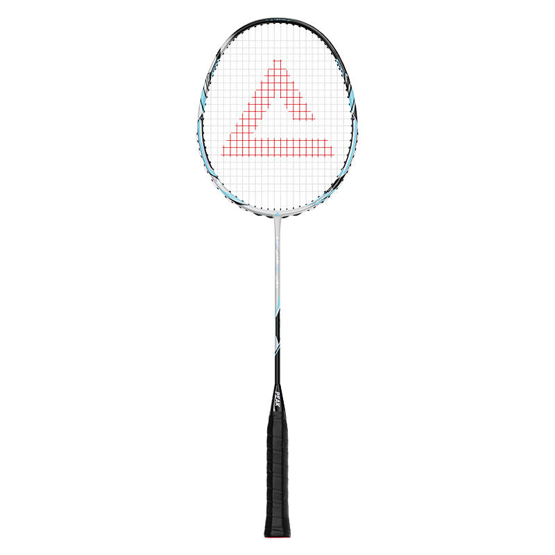 PEAK Blade Full Carbon Badminton Rackets Control Type All around Defense Professional 675mm Unisex 5U/G5 Gray Green