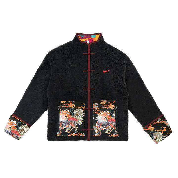 Nike Nike Sportswear Jackets Unisex Multicolor/Black Stand Collar Moderate