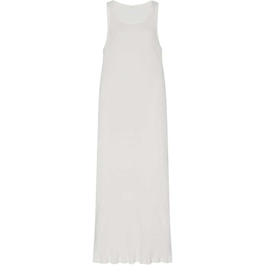 THE ROW SS24 Sleeveless Dress Women's White