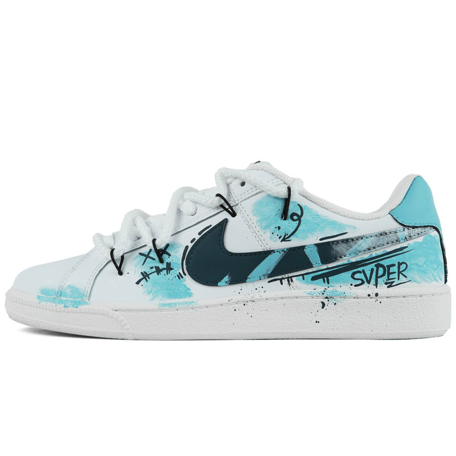 Nike Nike Court Royale Mist White Star Trail Abrasion Resistant Lightweight Wear resistant And Lightweight Low top