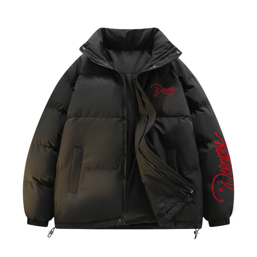 DEERWAY DEERWAY Puffer Jackets Unisex Stand Collar Thickened Padded Puffer Jacket