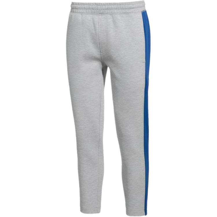 PUMA X Pepsi T7 Knitted Sweatpants Men's Gray Moderate Straight Fit Pants