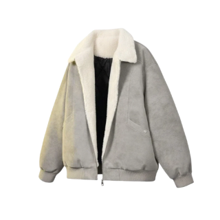 X1617 Puffer Jackets Unisex Lapel Thickened Patchwork Puffer Jacket