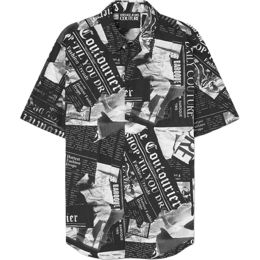 VERSACE JEANS COUTURE Shirt Men's Multicolor