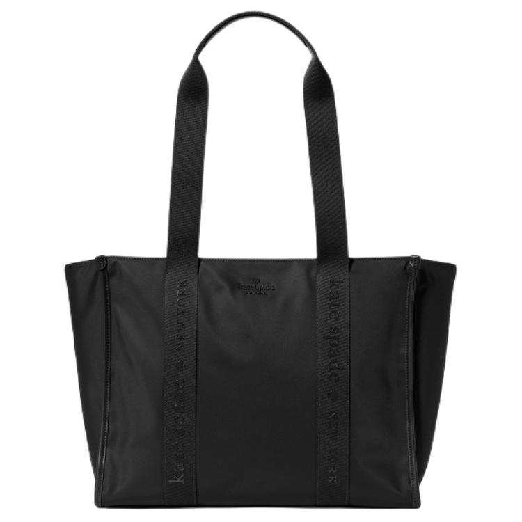 Kate Spade Nylon Tote Bag, Shopping Bag, Shoulder Bag Large Women's Black