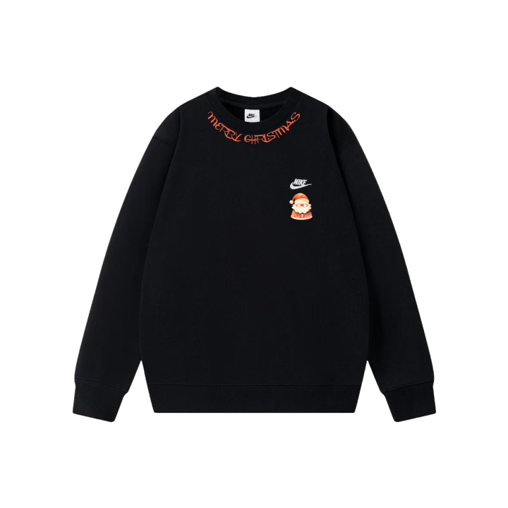 Nike Nike Sweatshirts Unisex Black Crew Neck Moderate