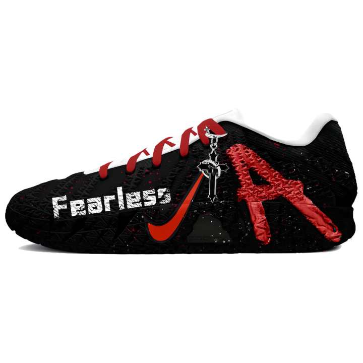 Nike Nike Ja Morant 3 Night Messenger Abrasion Resistant Low top Basketball Shoes Unisex Black Red