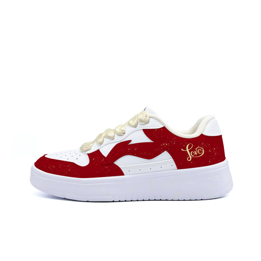 Li-Ning Li Ning Floating Boat Abrasion Resistant Lightweight Slip Resistant Low top Skateboard Shoes Women's