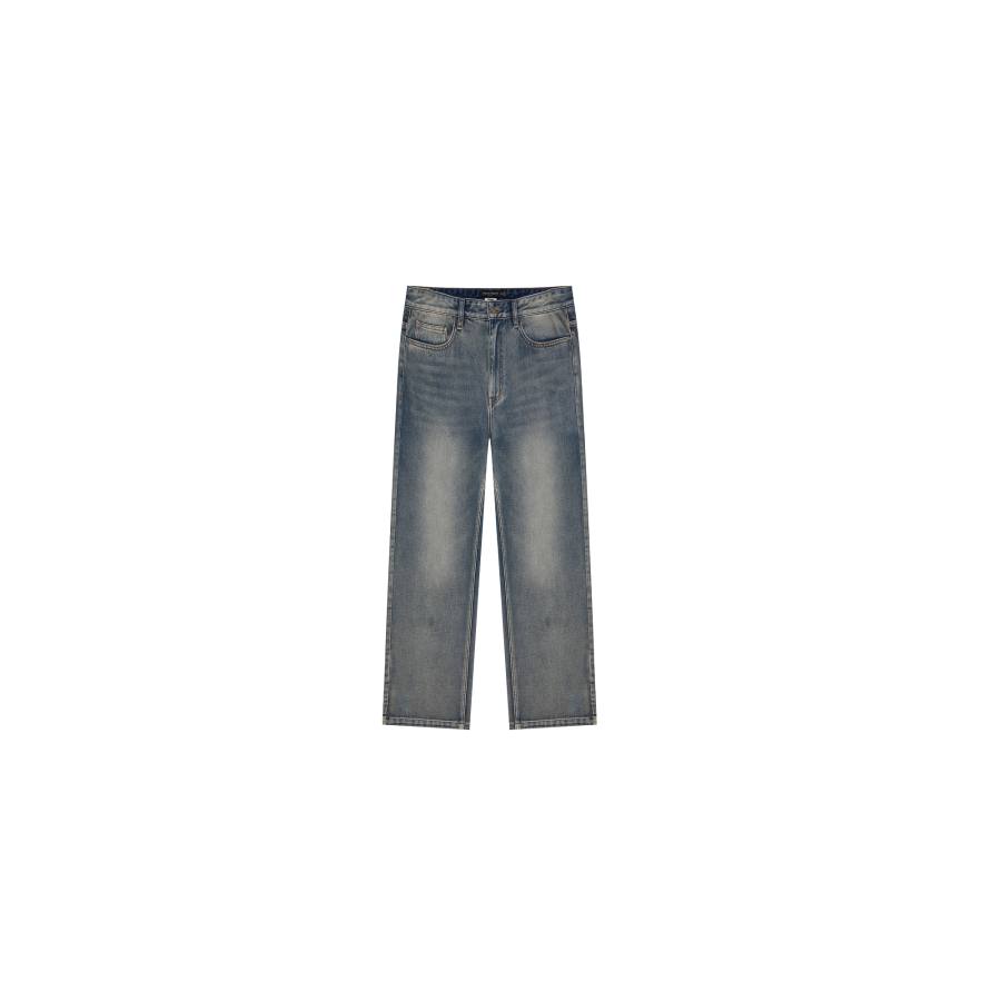 Teenie Weenie Men Jeans Unisex Denim Moderate Straight Fit Pants