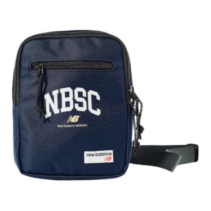 New Balance New Balance Fabric Shoulder Bag, Crossbody Bag Unisex Navy Blue