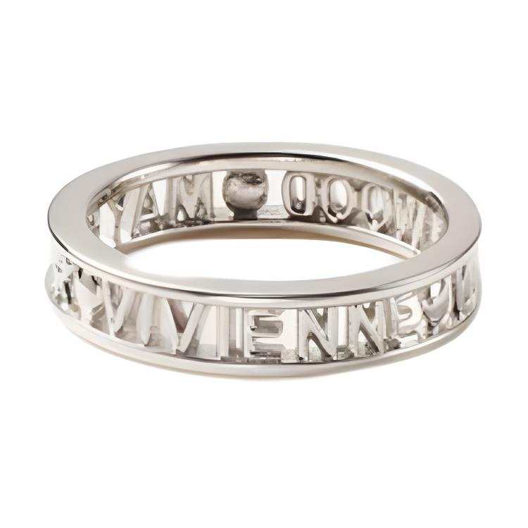 Vivienne Westwood 20s lettered ring