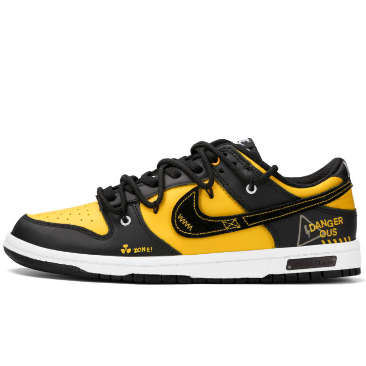 Nike Nike Dunk Alert Zone Abrasion Resistant Abrasion Resistant Low top Skateboard Shoes Men's Yellow Black