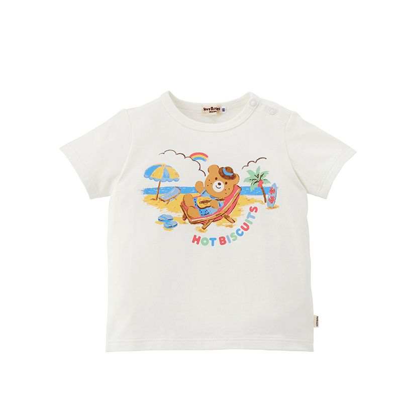 MIKI HOUSE Kids T Shirts Crew Neck Moderate