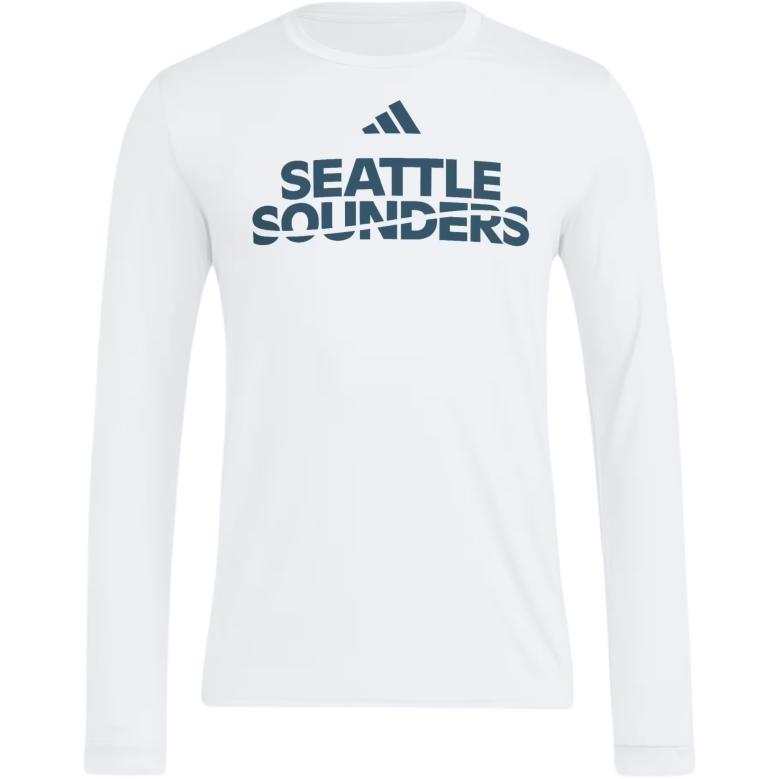 Adidas Adidas Free Shipping With AdiClub Seattle Sounders Fc Long Sleeve Tee