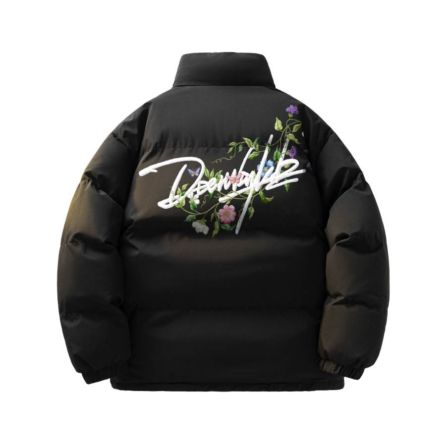 DEERWAY DEERWAY Puffer Jackets Unisex Stand Collar Thickened Padded Puffer Jacket