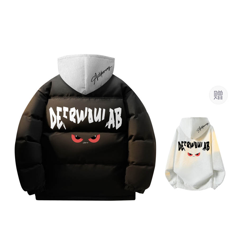 DEERWAY DEERWAY Down Jackets Unisex Stand Collar Thickened Down Jacket
