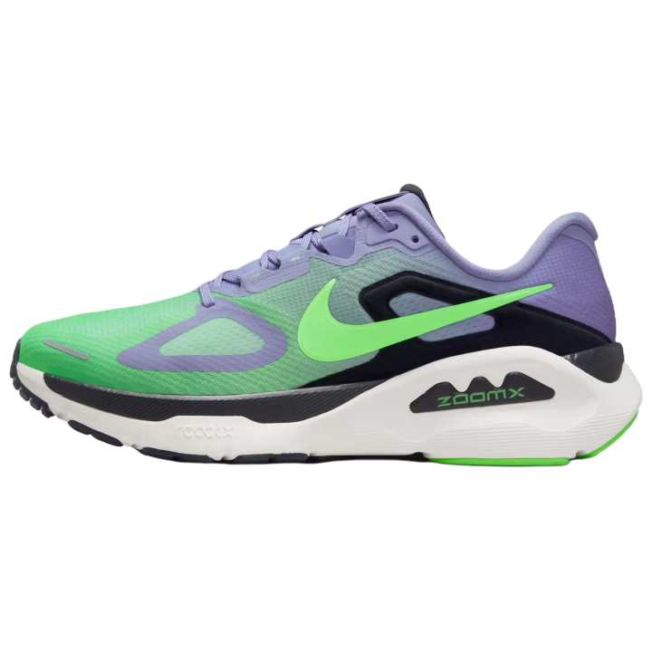 Nike Nike Structure Running Shoes Unisex Purple Green