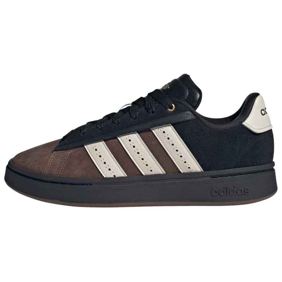 Adidas Adidas GRAND COURT ALPHA 00S Skateboard Shoes Men's Brown Black