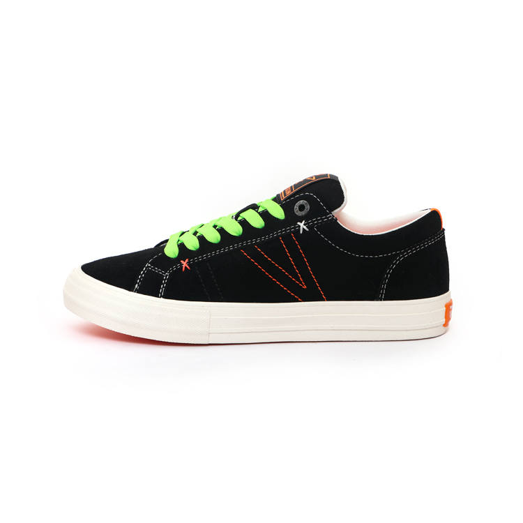X-JIMSUN X JIMSUN Coverage Slip Resistant And Abrasion Resistant Low top Skateboard Shoes Unisex Mango Orange