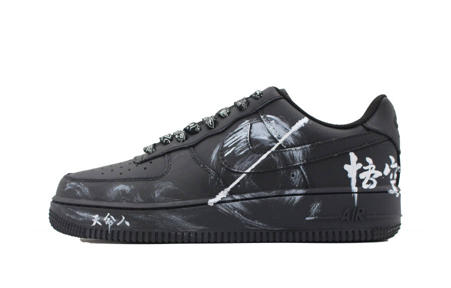 Nike Nike Air Force 1 Thermal, Slip Resistant, And Abrasion Resistant Coverage Low top Skateboard Shoes Unisex Black