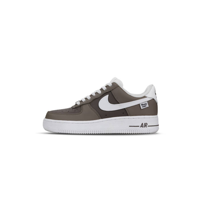 Nike Nike Air Force 1 Abrasion Resistant Low top Skateboard Shoes Unisex Brown