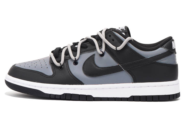 Nike Nike Dunk Coverage Abrasion Resistant Coverage Abrasion Resistant Low top Skateboard Shoes Men's Black White