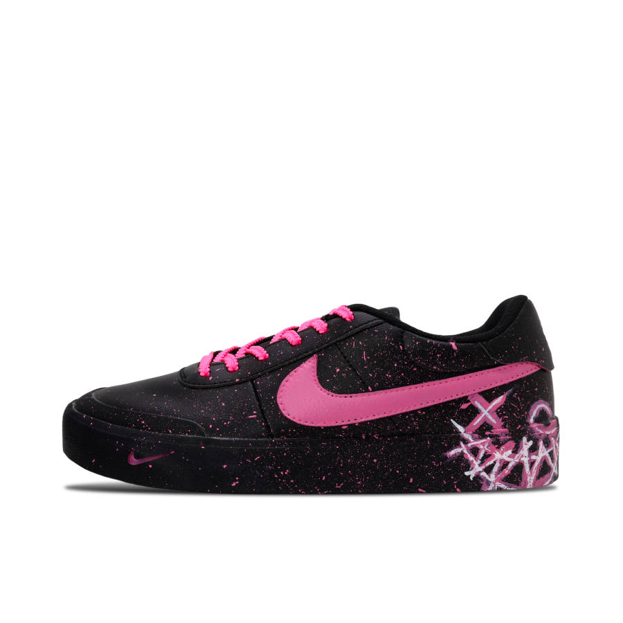 Nike Nike Court Shot Major Repair Card, Magenta Knight Abrasion Resistant Abrasion Resistant Low top Skateboard Shoes Men's