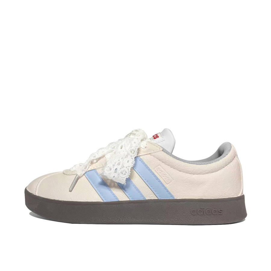 Adidas Adidas VL COURT 2.0 Lifestyle Maris Sal Strawberry Lightweight Low top Skateboard Shoes Unisex Pink Blue
