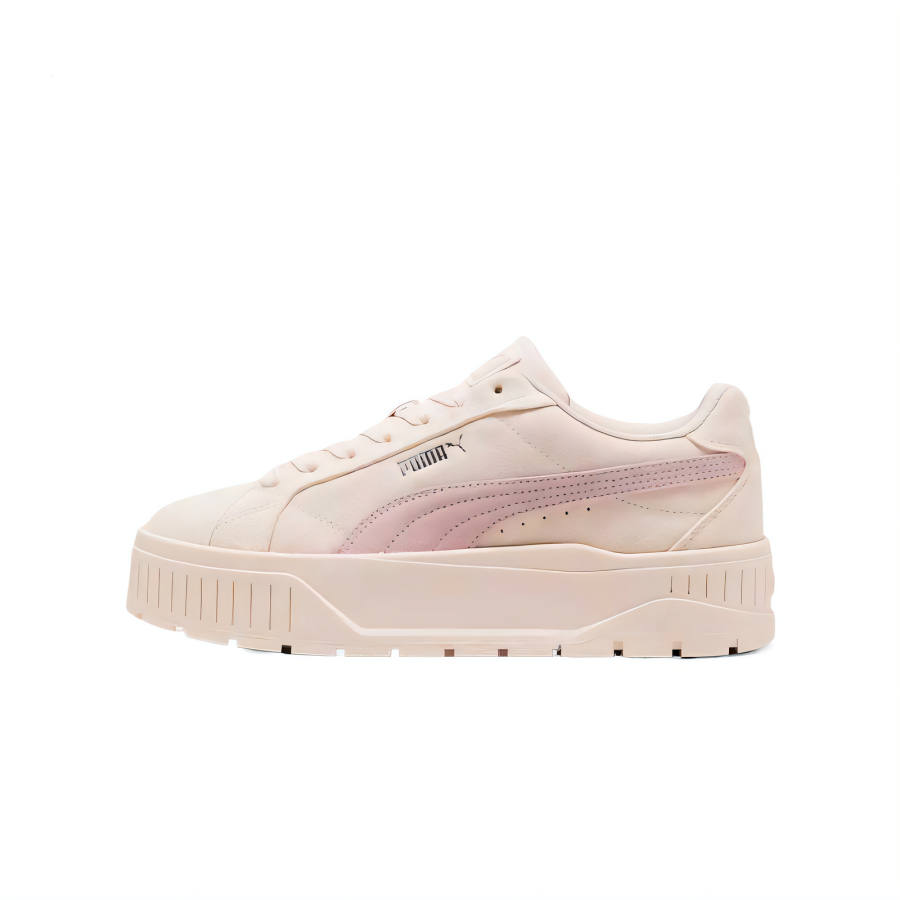 PUMA Karmen II Cow Split Leather Low top Skateboard Shoes Women's Pink