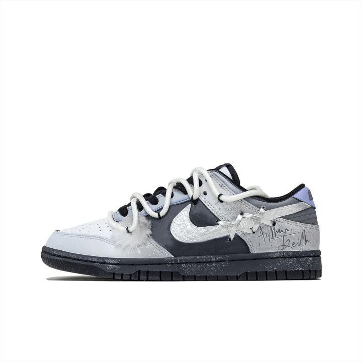 Nike Nike Dunk San Chuang, Polar Ice Hunter Abrasion Resistant Low top Skateboard Shoes Unisex Gray Blue