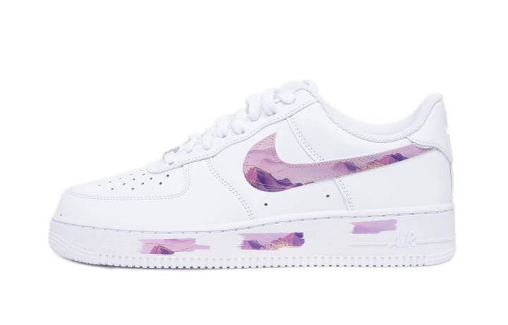 Nike Nike Air Force 1 Synthetic Leather Slip Resistant Slip Resistant Low top Skateboard Shoes Unisex White