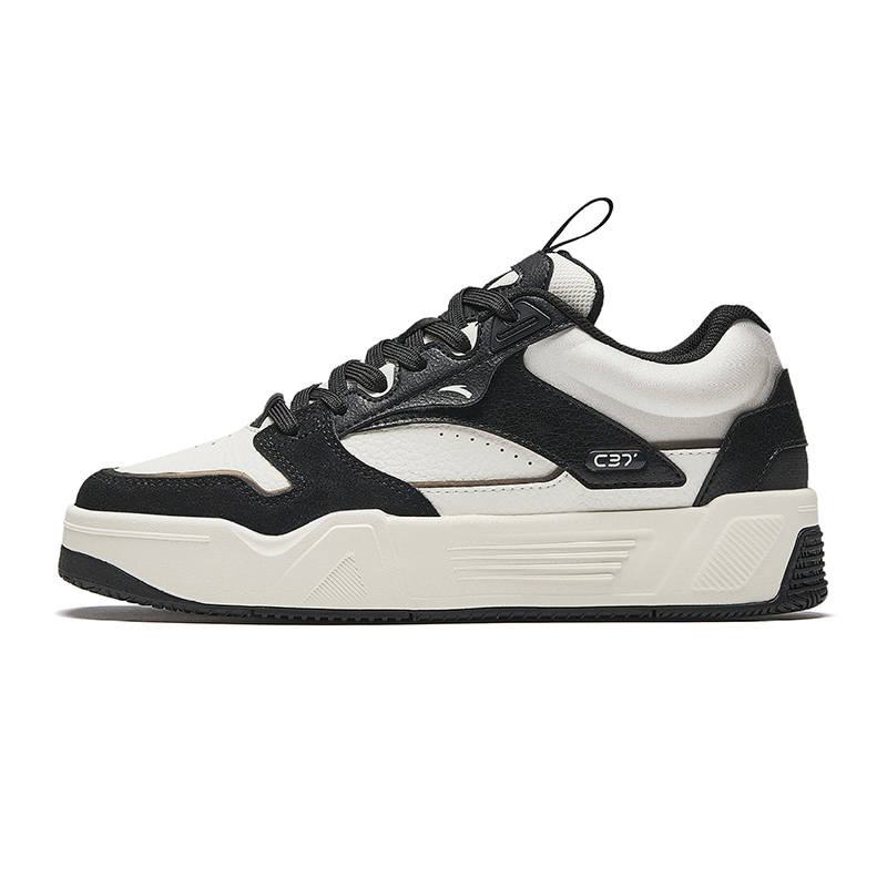 Anta C37 Series Slip Resistant, Abrasion Resistant, Lightweight, Height Increasing Low top Skateboard Shoes Women's