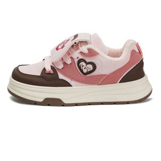 ZUNER Abrasion Resistant Slip Resistant Low top Skateboard Shoes Women's Pink