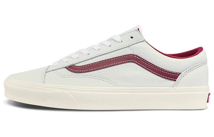 Vans Vans Unisex Style 36 Low Top Sneakers White/Red