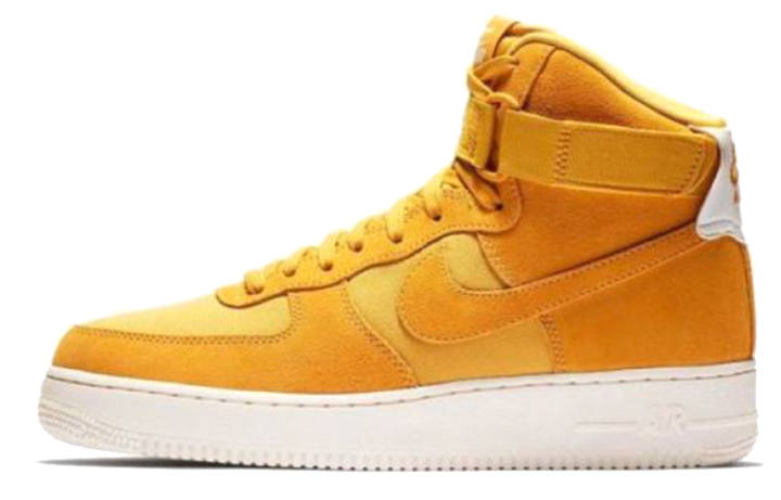 Nike Nike Air Force 1 High Suede 'Yellow Ochre'